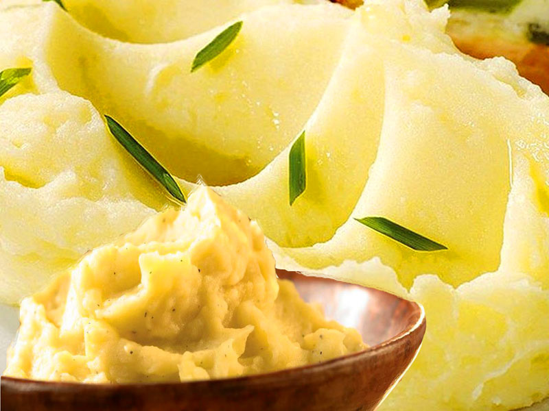 Один из вариантов картофельного пюре.