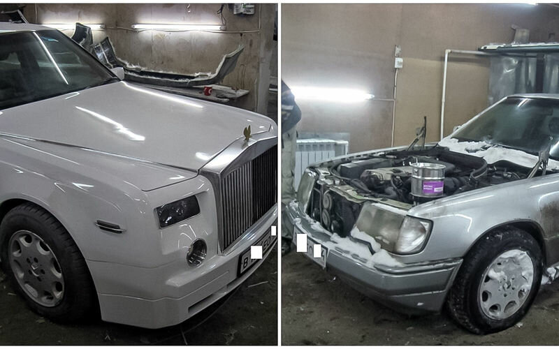 Самодельные автомобили. Из мерседеса в роллс-ройс.