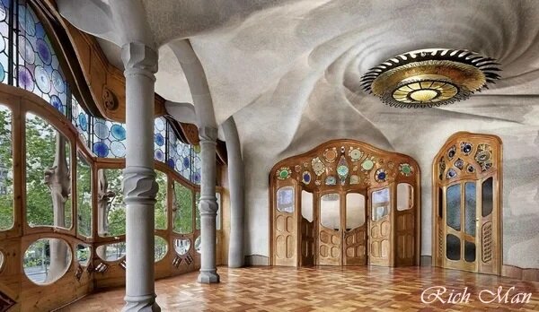 Бельэтаж внутри дома Бальо