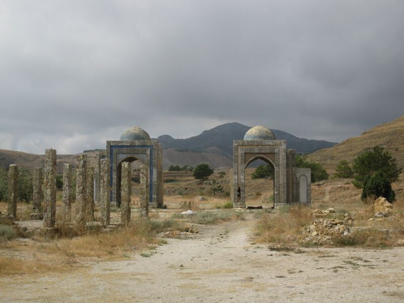 Киногородок был выстроен в восточном стиле