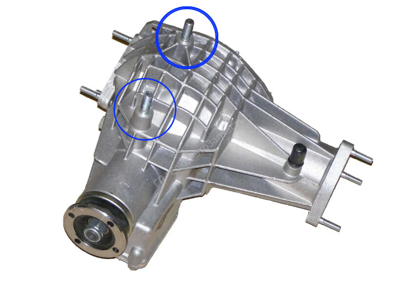 Редуктор переднего моста Нивы