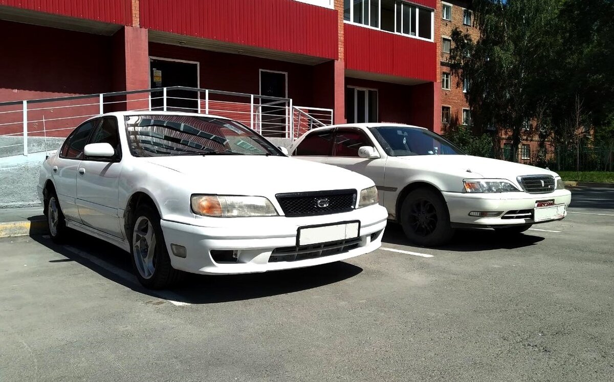 Nissan Cefiro и Toyota Cresta