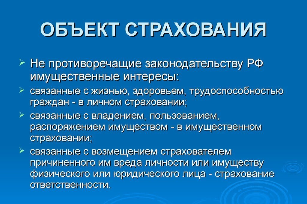 Объект страхования. Термины по теме страхование. Не противоречащие законодательству. Личное страхование термины. Имущественный интерес в страховании это.