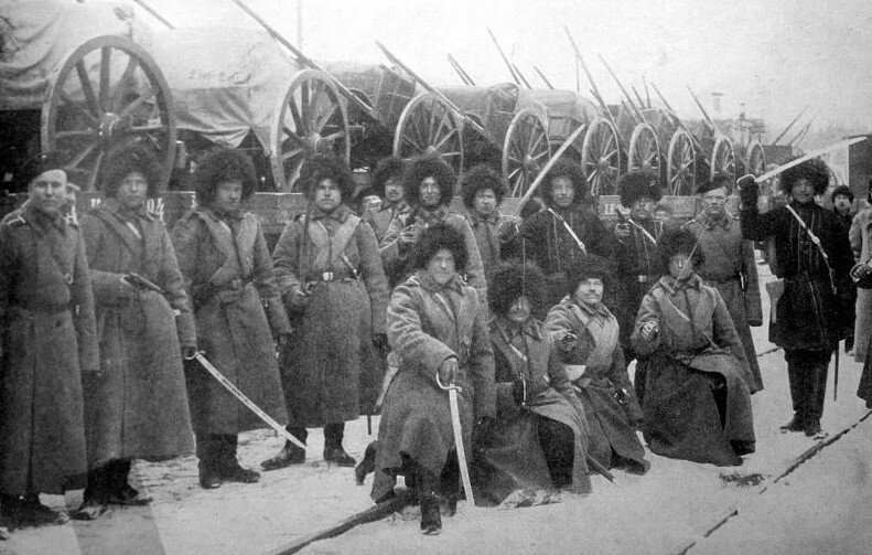 Перед отправкой на фронт 1904-1905 гг