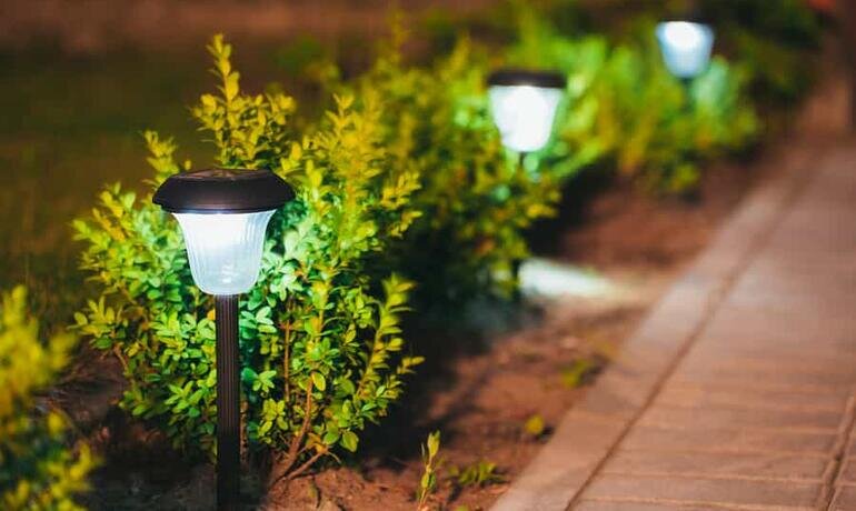 Ландшафтное освещение 