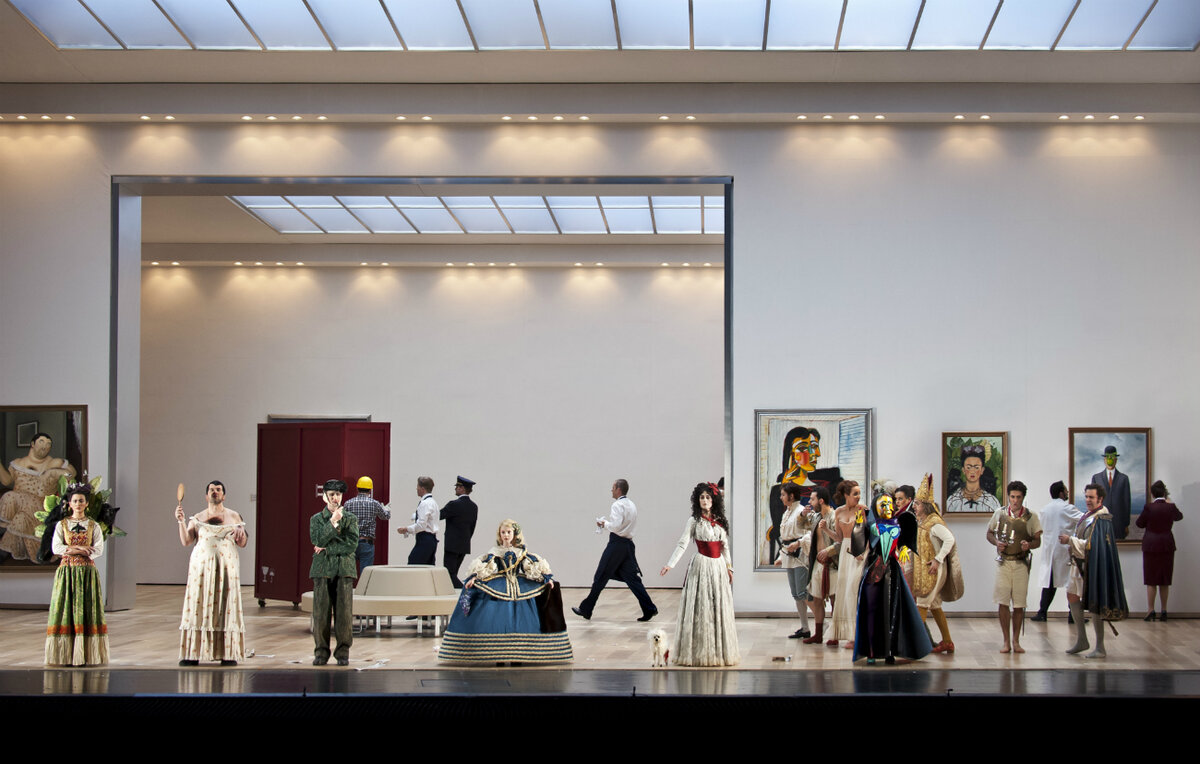 Премьера оперы "Путешествие в Реймс" в Большом Театре. Фото - Дамир Юсупов.