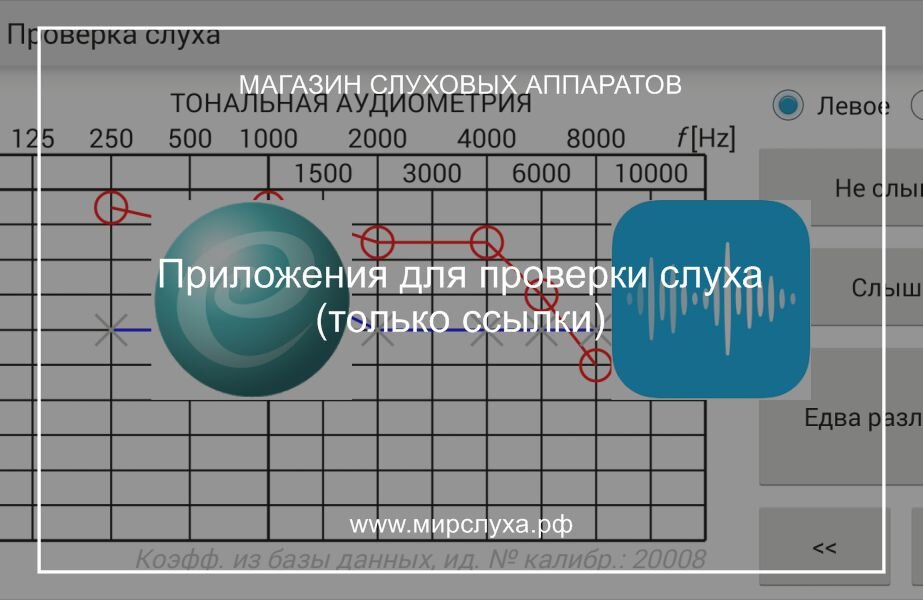 Тест на проверку слуха со спидометром