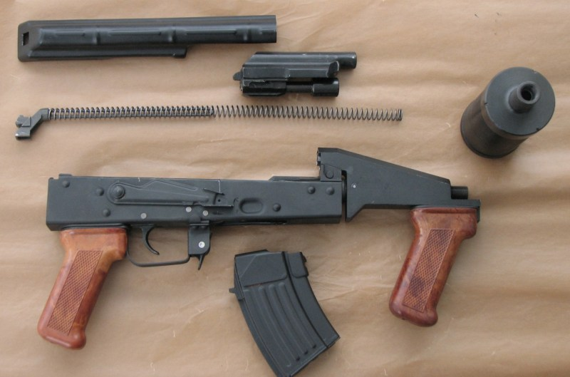 Пресловутый RWGL-3 в разобранном виде