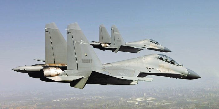 Shenyang J-16 (фото с сайта Business Insider) 