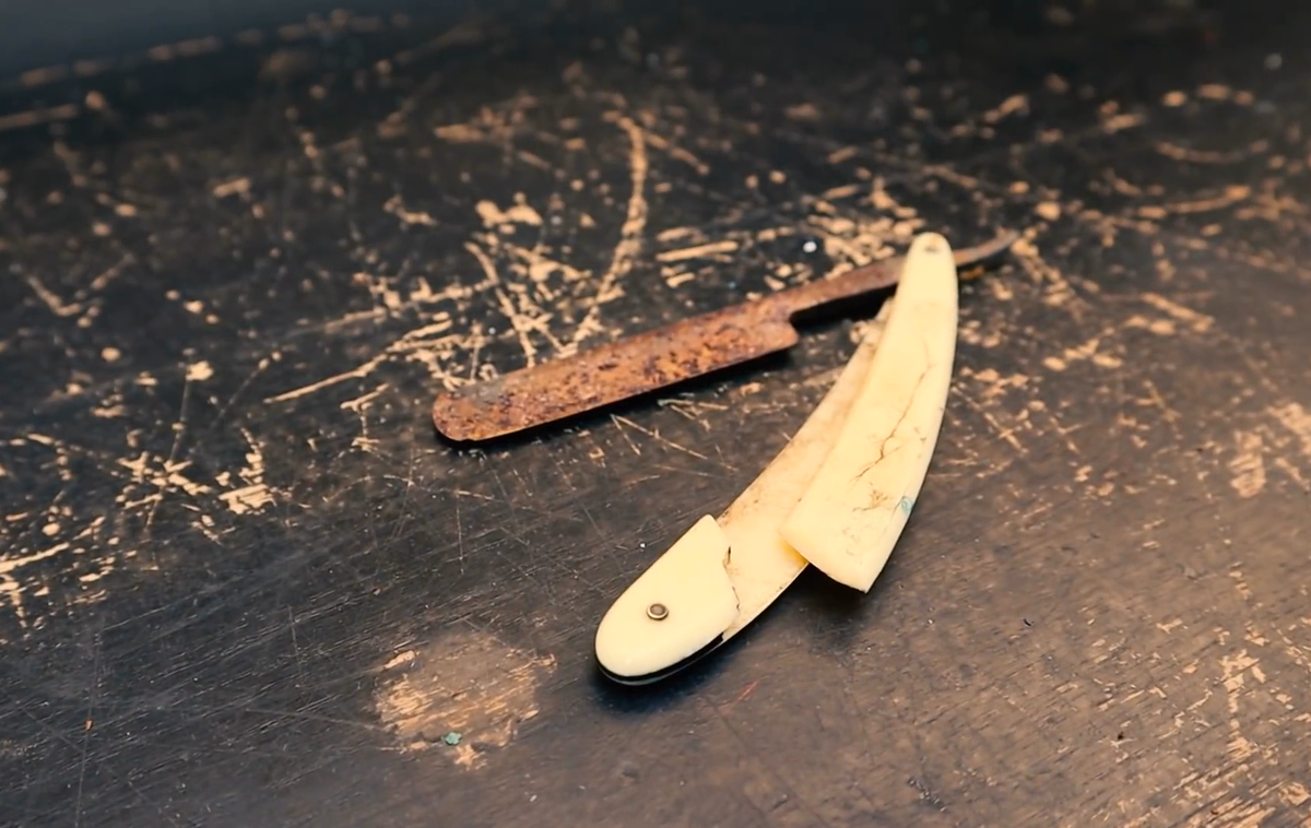 фото опасной бритвы до восстановления