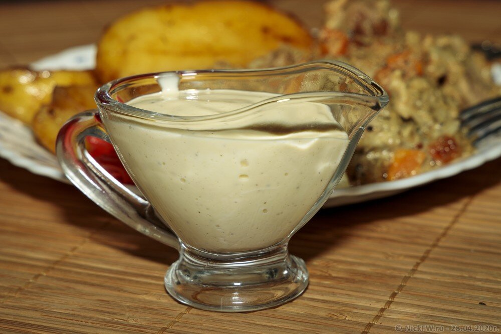 1. Домашний оливковый майонез на перепелиных яйцах © NickFW.ru - 28.04.2020г.