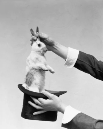 Фокус. Просто фокус.