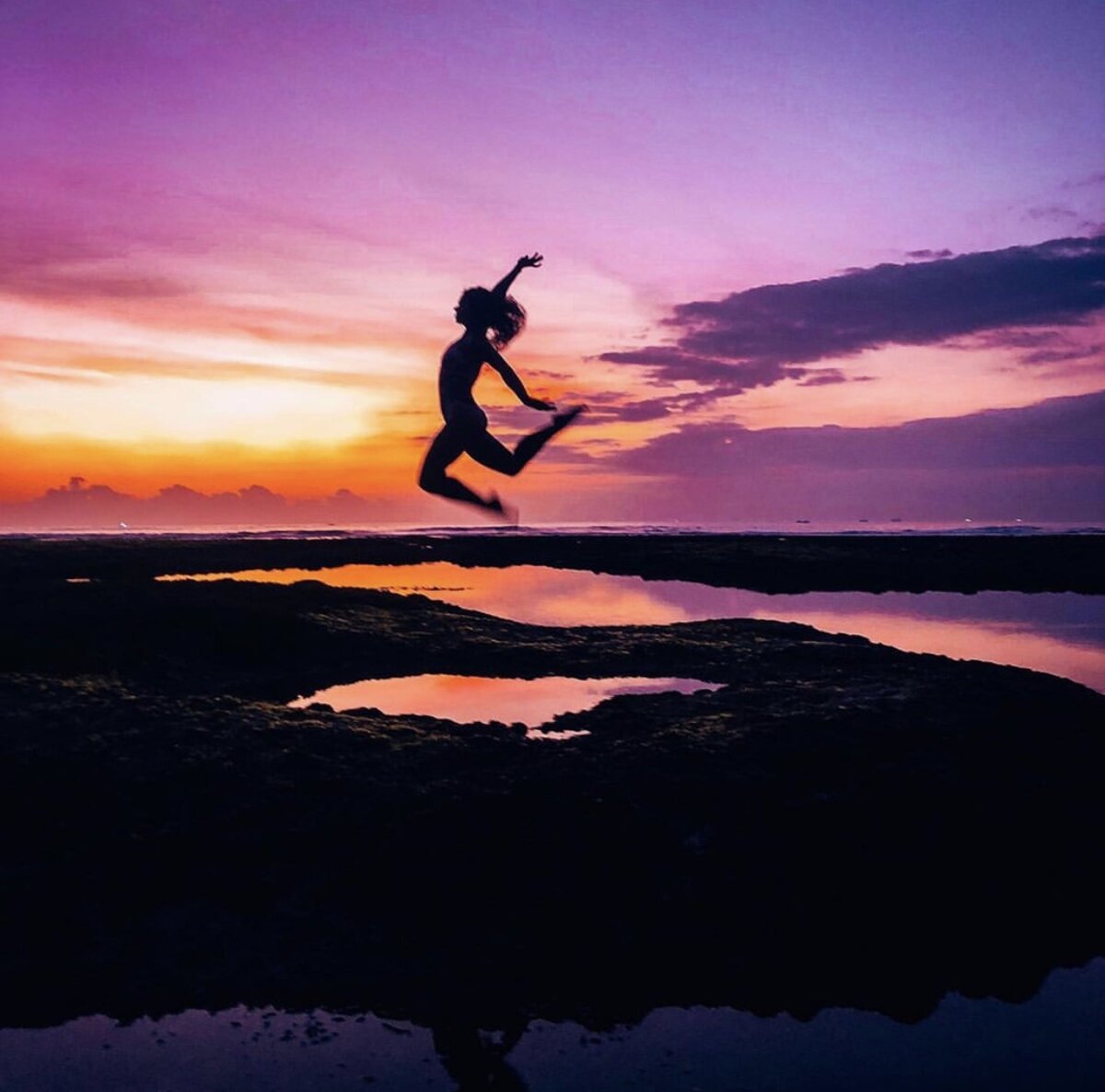 На пляже Бали