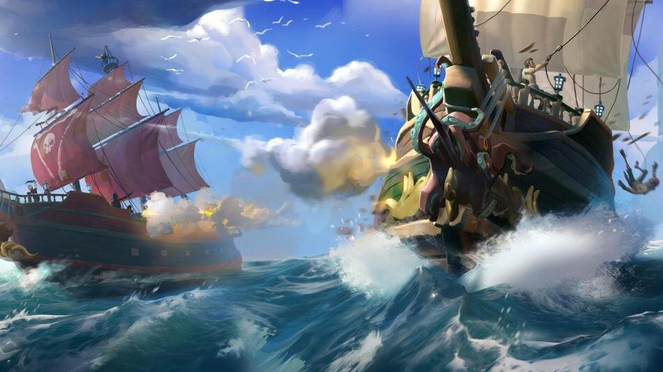 Корабль в Sea of Thieves