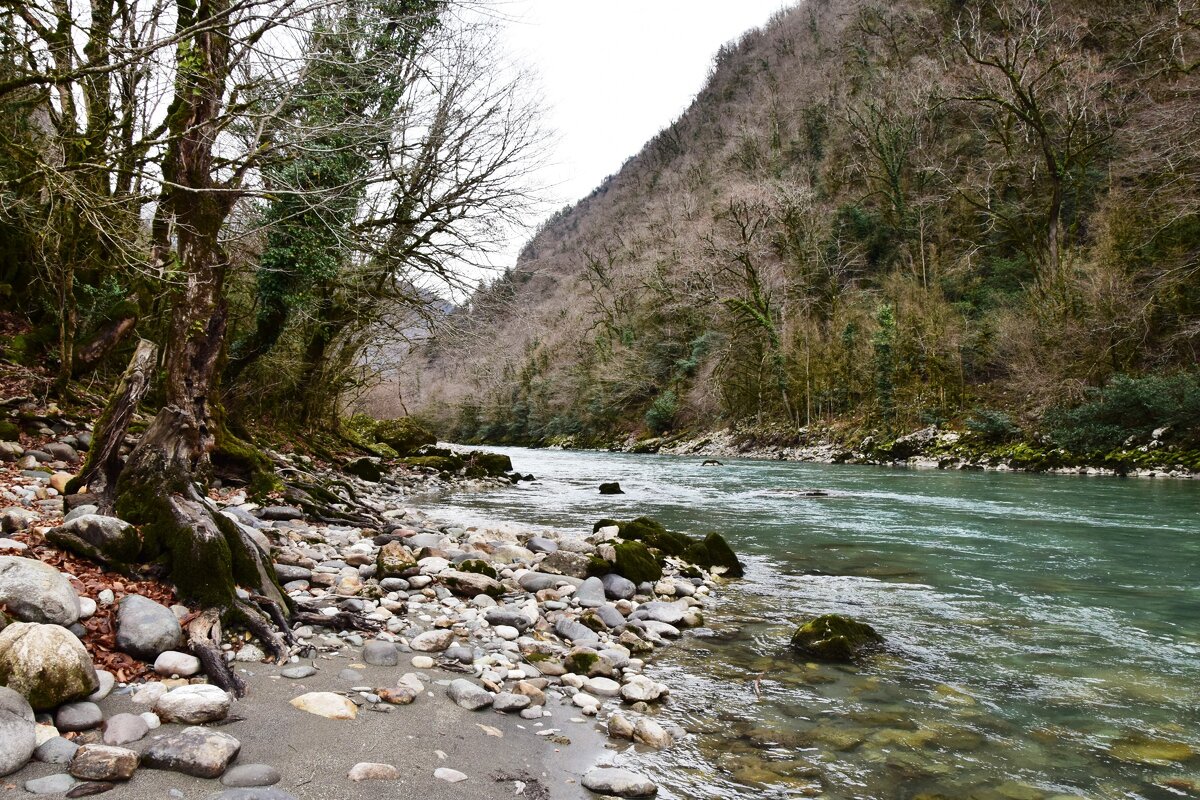Река Лапста Абхазия