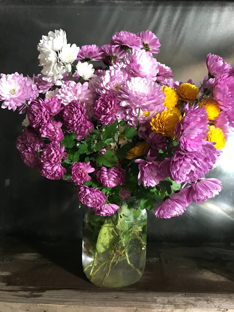 последний осенний букет