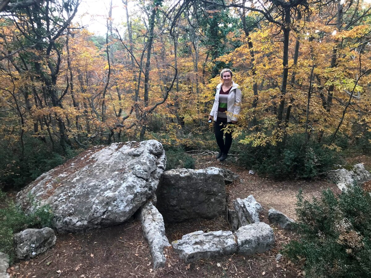 Дольмен с крышкой