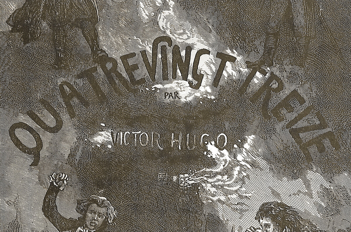 Фрагмент обложки первого издания романа, 1874 год