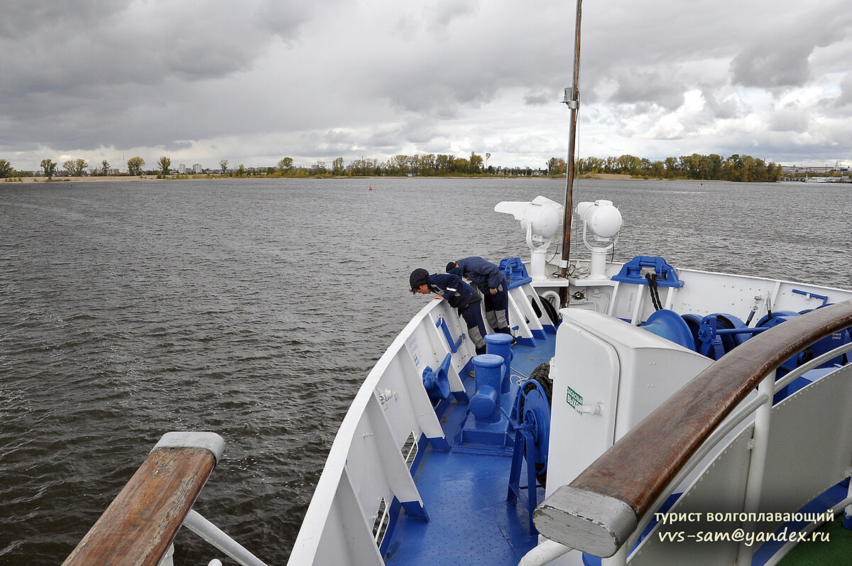 Контроль в действии: «Якорь у причала не оставили?» Фото 19.09.2019.