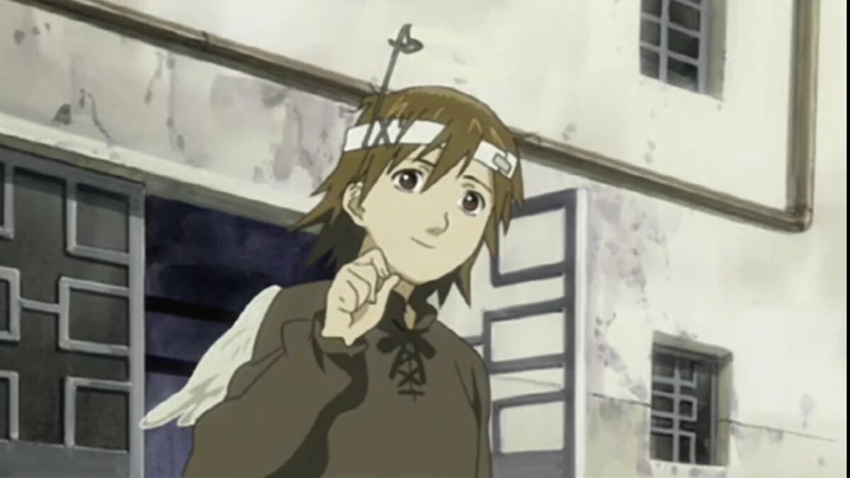 Ракка впервые выходит на балкон. 