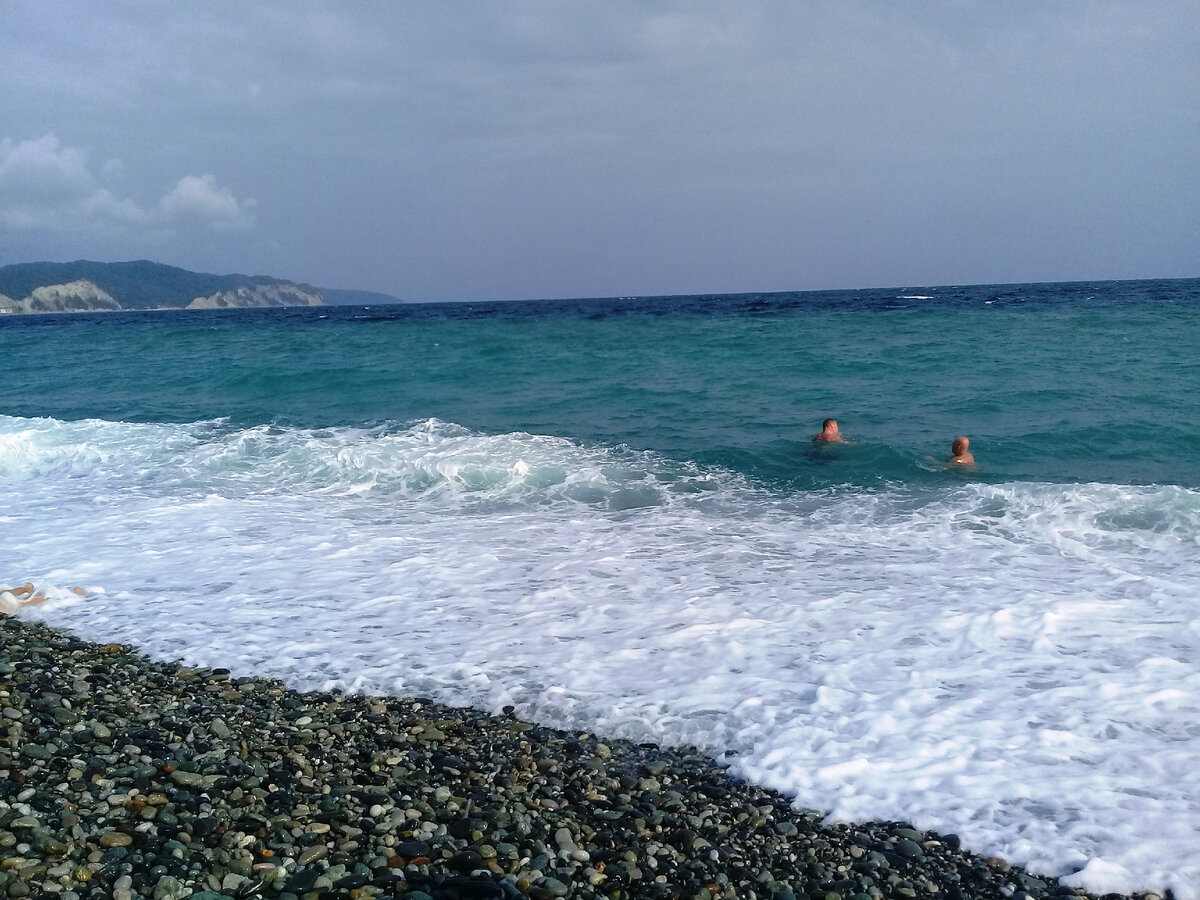 Фото автора Абхазия пляж Лдзаа