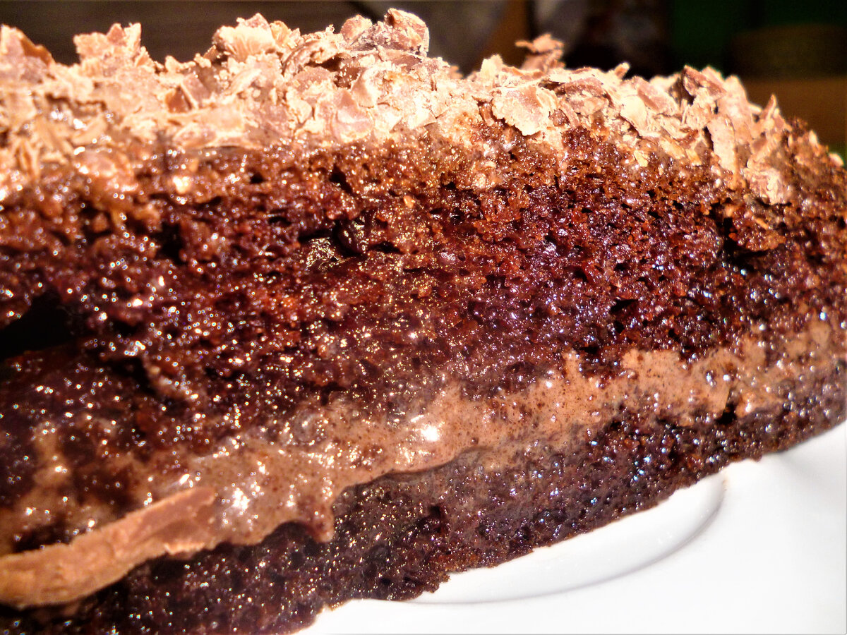 рецепт пышного шоколадного бисквита с фото