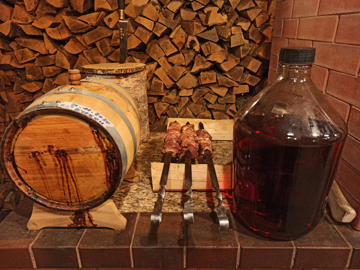 Дубовая бочка