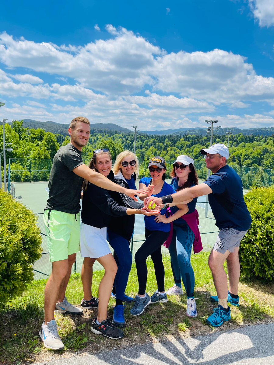 После тренировки в Национальном парке западной Сербии на высоте 1100м над уровнем моря
