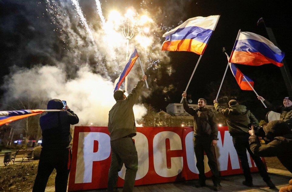 Признание ЛДНР Россией, реакция на Донбассе