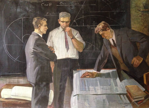 Виктор Белов. Советские ученые-теоретики. 1972 
https://rossaprimavera.ru/news/fd98c256