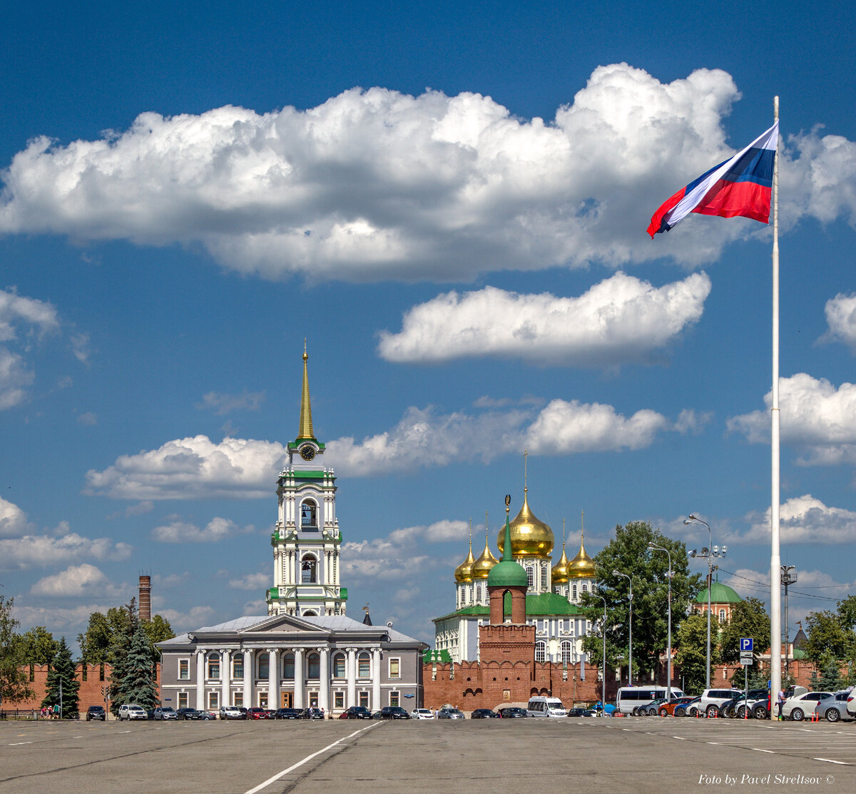 Визит кая карточка города - тульский кремль 