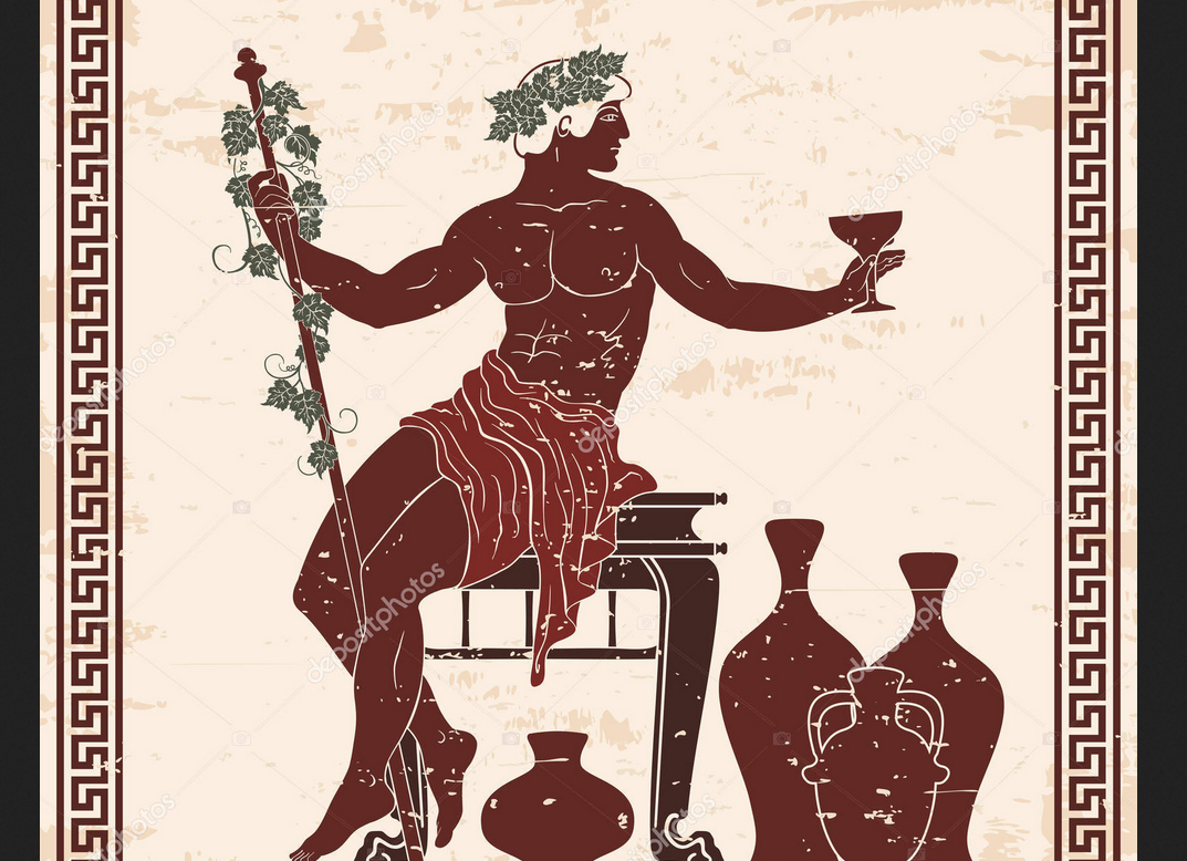 Древней Греция вино Дионис