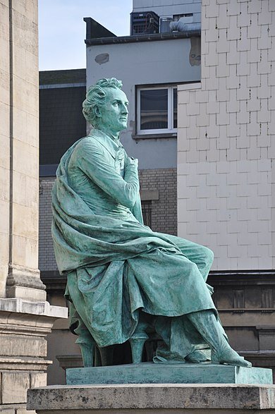 Казимир Жан Франсуа Делавинь (5 апреля 1793 - 11 декабря 1843). Фото с сайта https://fr.wikipedia.org/wiki/Casimir_Delavigne