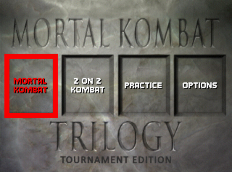 Меню главного экрана