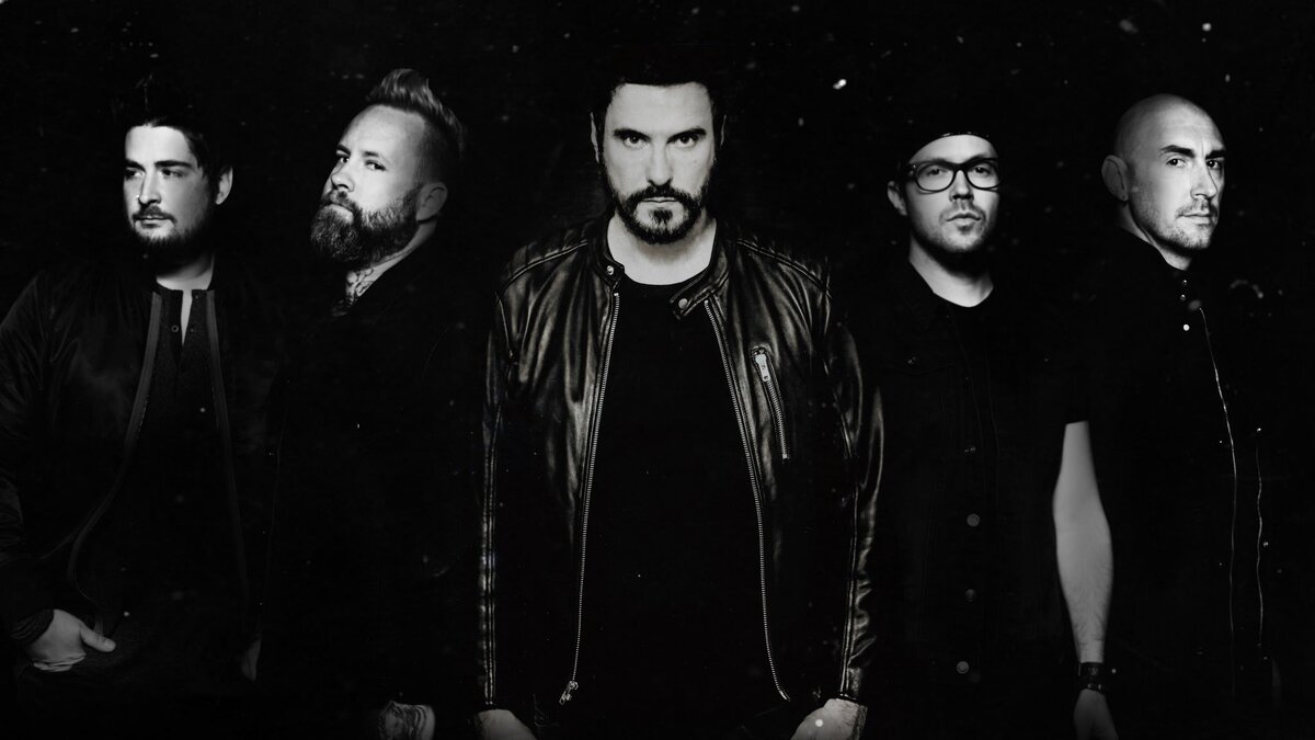 Breaking Benjamin - нынешний состав группы. Изображение взято из открытых источников.