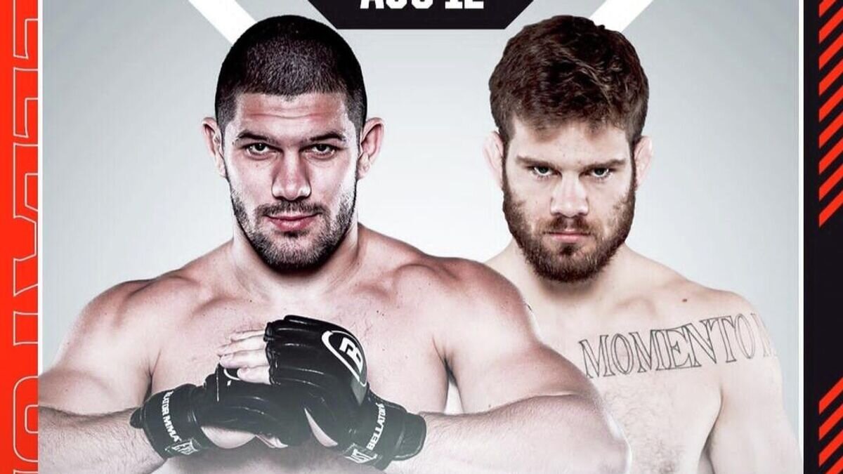    Афиша боя Молдавского против Моури© Bellator MMA