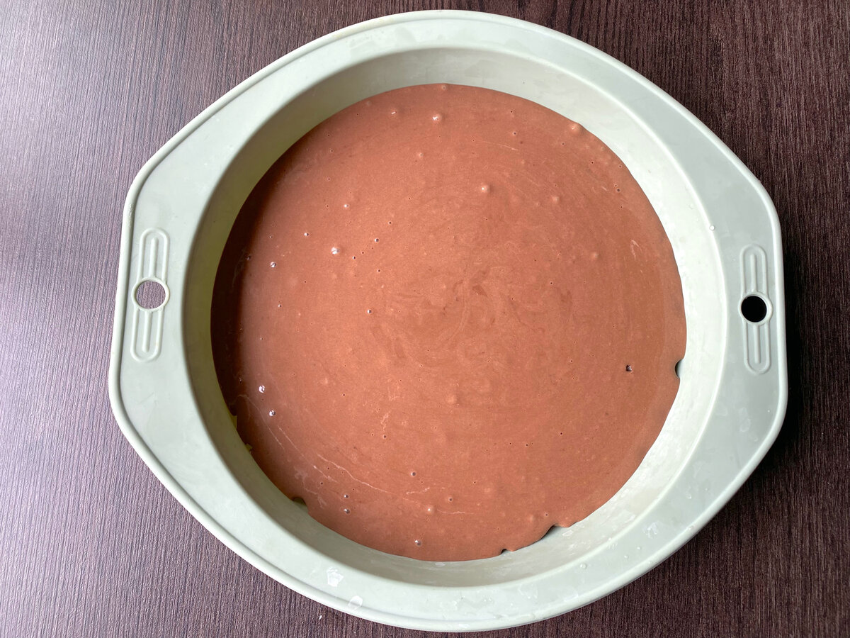 Пирог с молочной заливкой