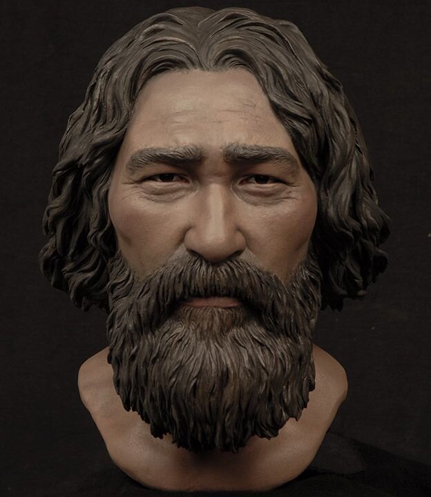 Кеннввикский человек, реконструкция. Pinterest.ru