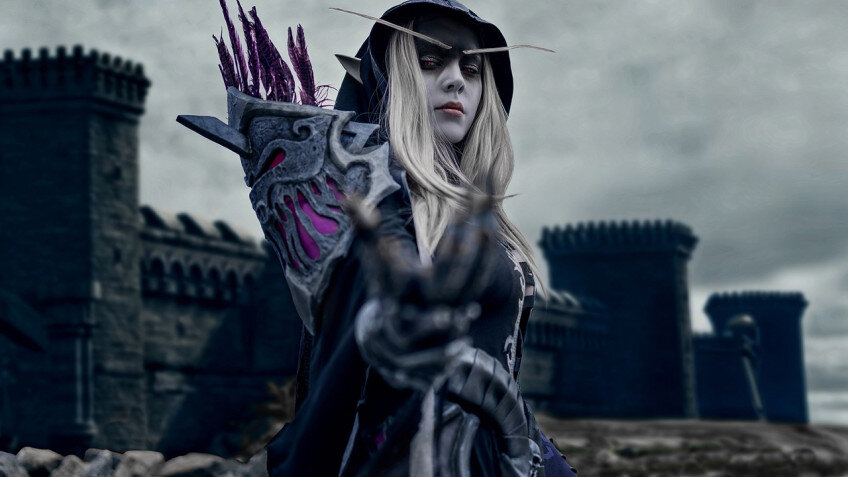    Косплеер показала храбрую Сильвану Ветрокрылую из вселенной Warcraft