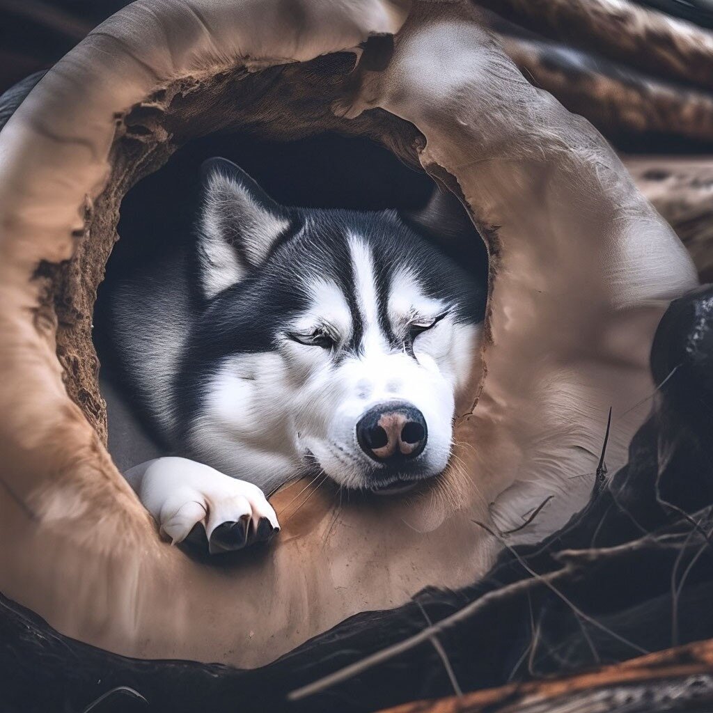 "Найди укромное место и спрячься. Пережди ночь. " - говорил неизвестный голос внутри меня. И я его послушал.  Иллюстрация создана автором при помощи нейросети. 