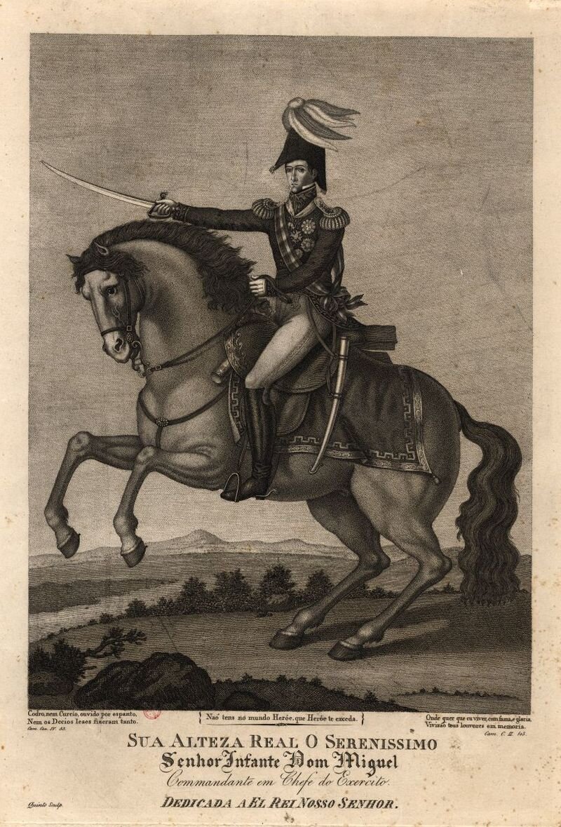 Инфант Мигел в 1823 году