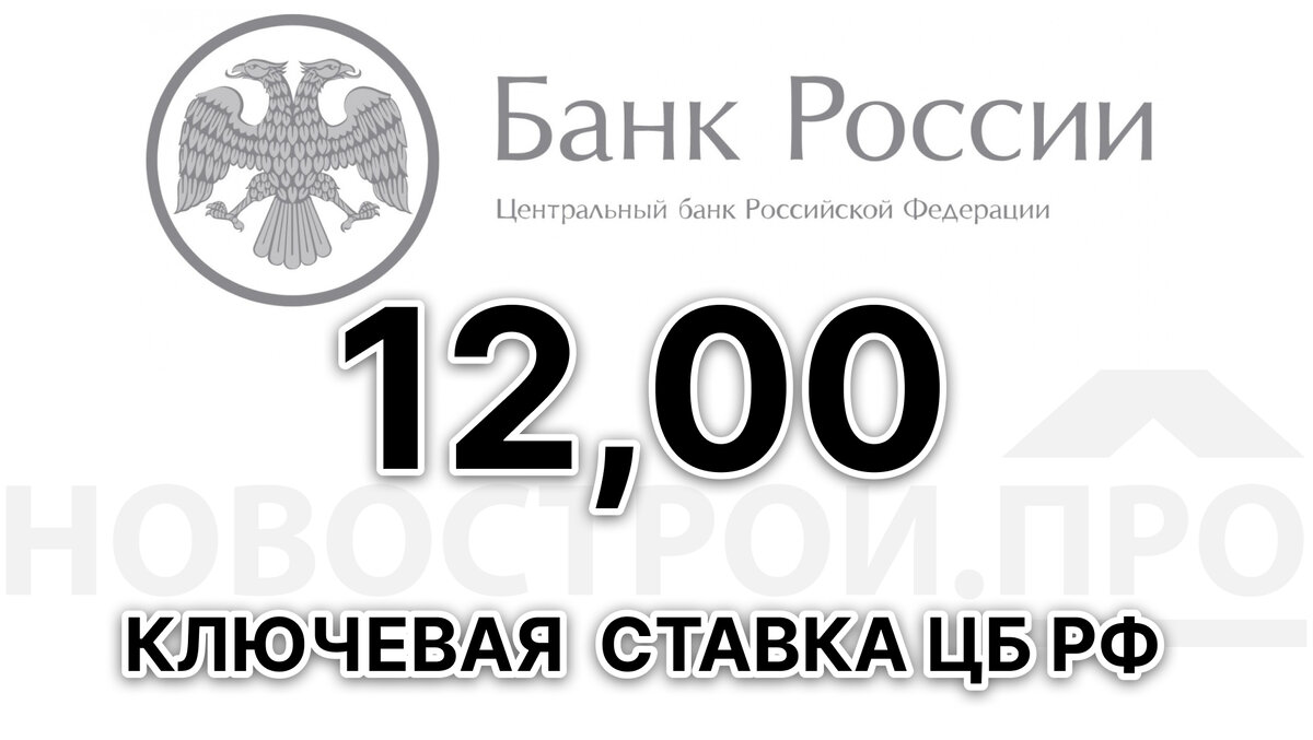 Ключевая ставка ЦБ РФ 12,00%, 15 августа 2023 года