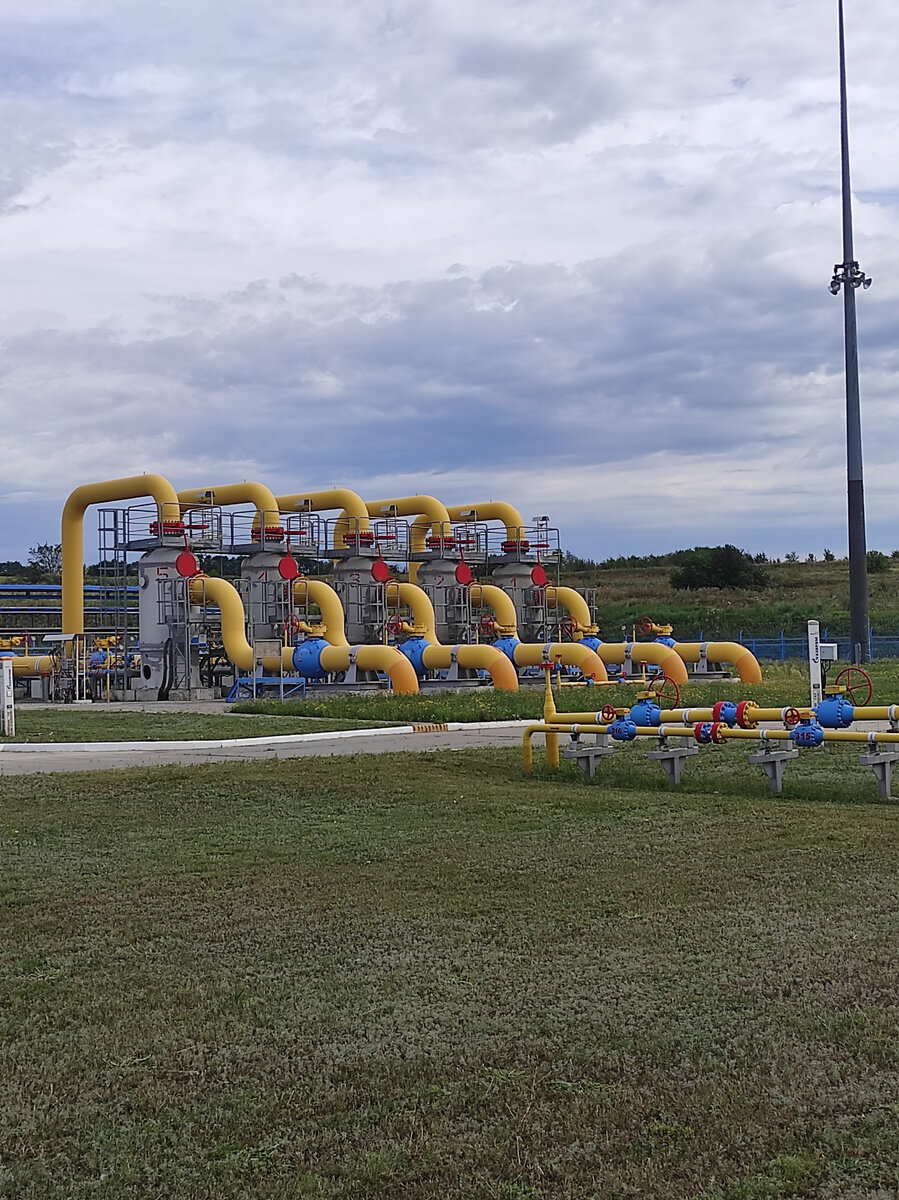 Фильтр-пылеуловитель на компрессорной станции