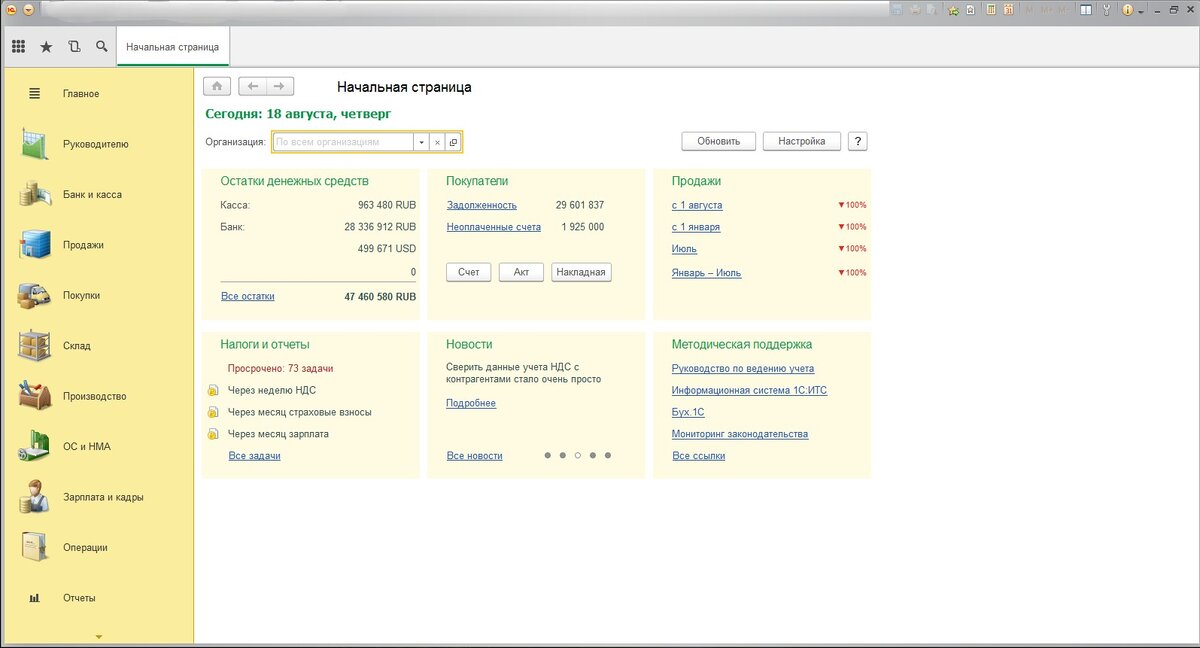 1С:Управление холдингом