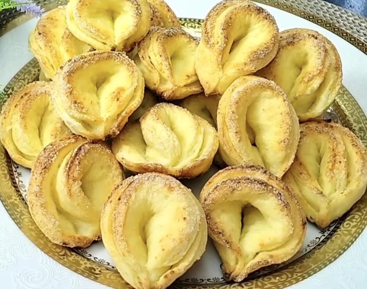 Нежные творожные печенья