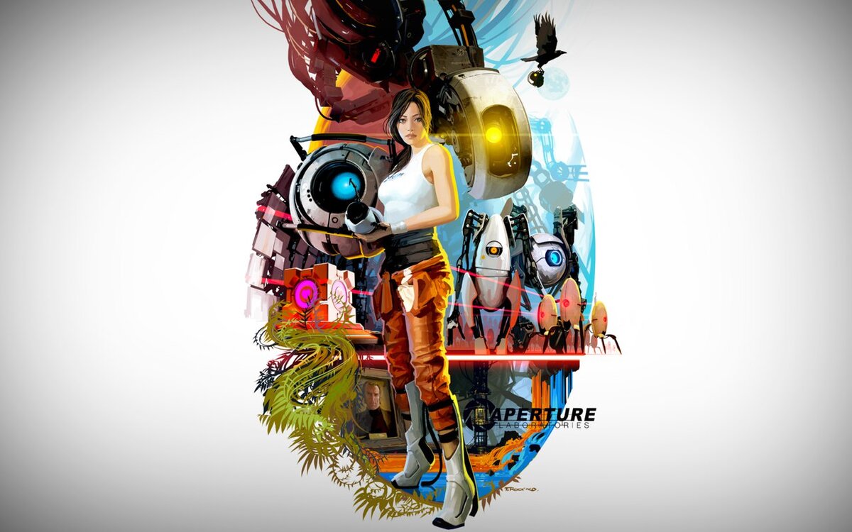 "Portal 2" - это культовая головоломка от первого лица, разработанная Valve Corporation.-2