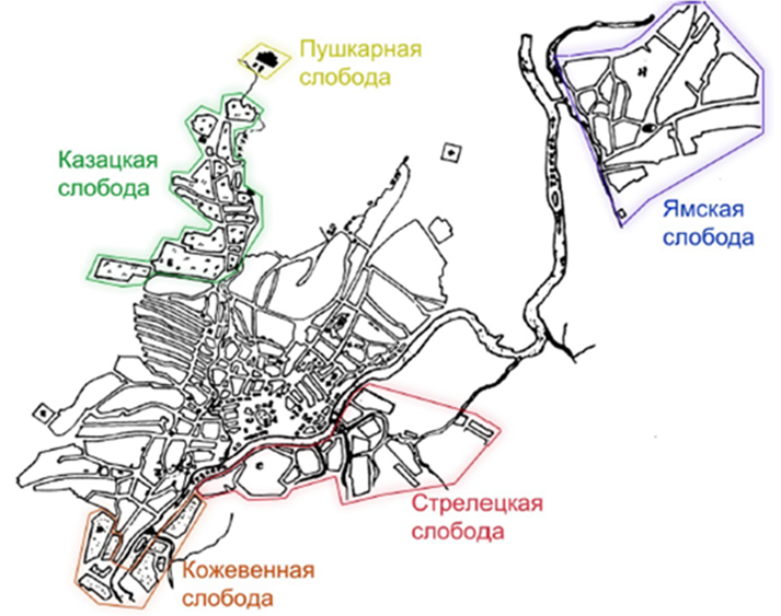 План застройки курска