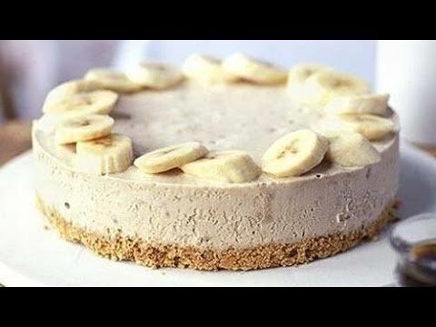 Рецепт приготовления бананового чизкейка без выпечки