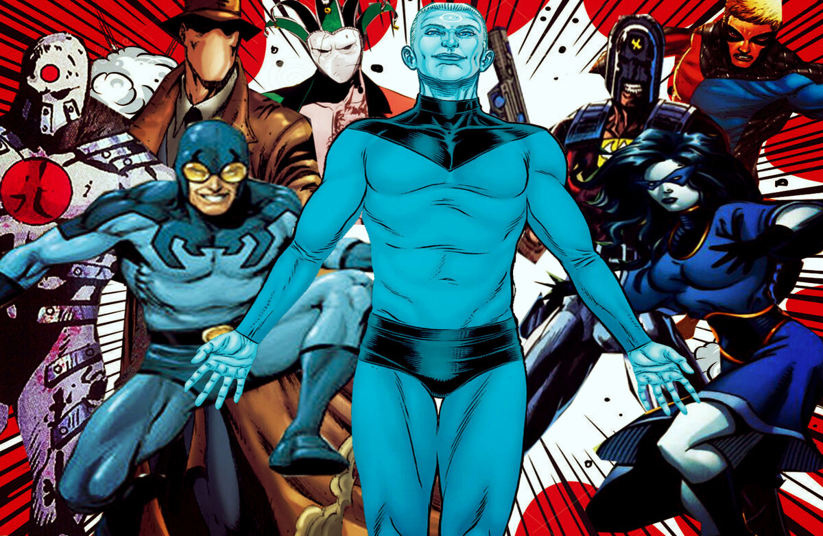 Карта мультивселенной dc на русском