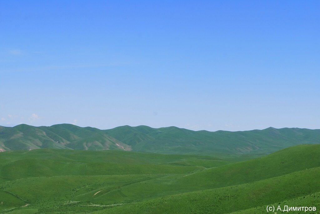 По дороге в Ысык-Ата